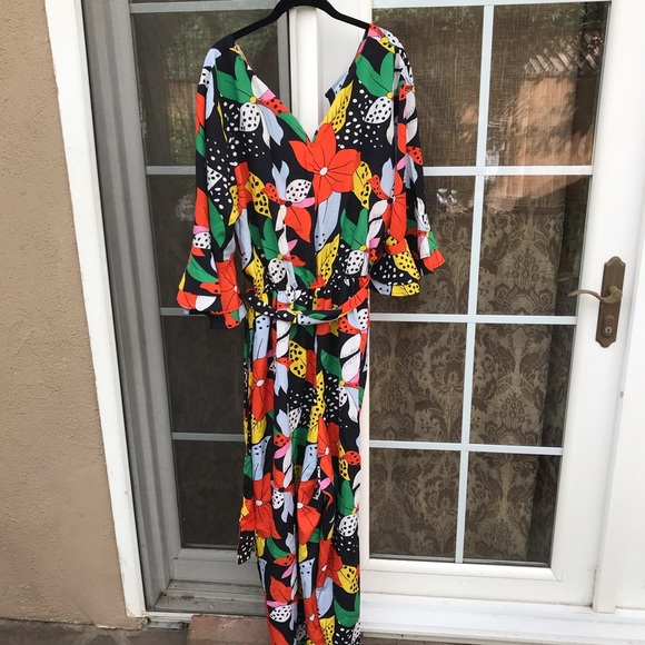 floral jumpsuit - Picture 5 of 6
